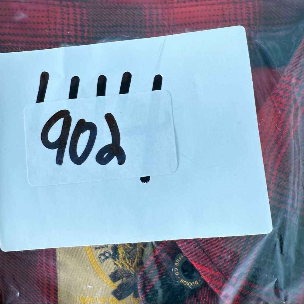 DIXXON Womens Red Black Plaid Button Up Shirt Black Rifle Coffee Company BRCC M - Picture 8 of 9
